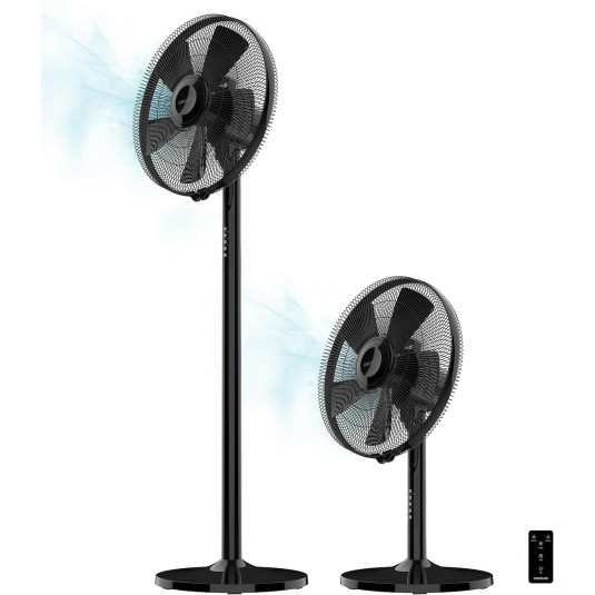 Ανεμιστήρας Δαπέδου & Επιτραπέζιος EnergySilence 555 2 in 1 Smart XL 55 W Μαύρο CEC-05875 Cecotec