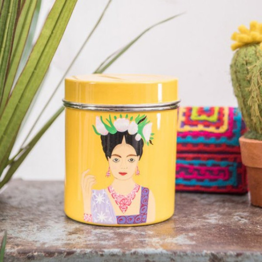Δοχείο Frida Kahlo Κίτρινο 