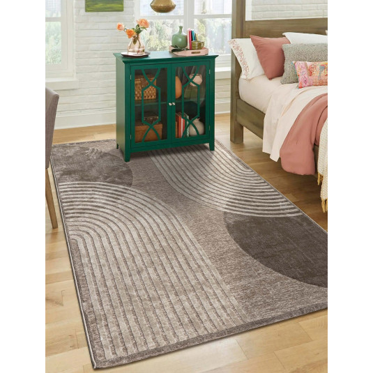 Χαλί MAANMODE BEIGE Μπεζ Σετ Κρεβατοκάμαρας (67 x 140 (2) + 67 x 230 εκ.) MADI