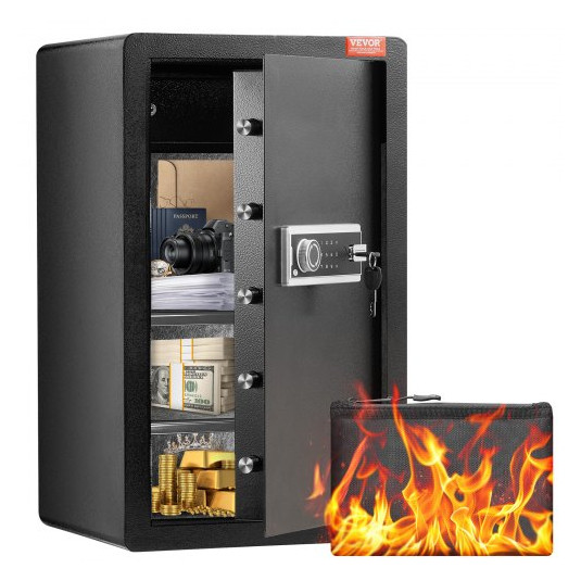 Χρηματοκιβώτιο VEVOR 4.0 cu.ft με Κλειδαριά & Κωδικό Μαύρο  DMBXXLS452CUYI3X5V9