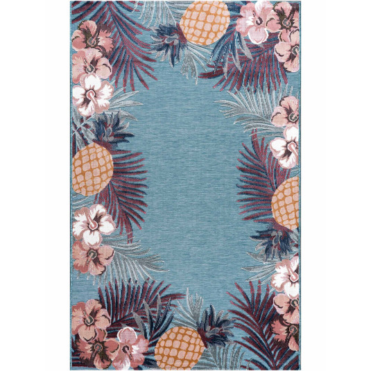 Χαλί PINEAPPLE BLUE Μπλε 67 x 300 εκ. MADI