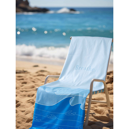 Πετσέτα θαλάσσης SWELL Μπλε Πετσέτα Θαλάσσης: 90 x 160 εκ. MADI