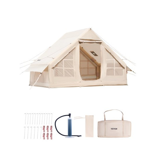 VEVOR Φουσκωτή Σκηνή Glamping 3-5 Ατόμων με Αντλία Εύκολη Στήσιμο KJZP321MCQWZILCOXV0