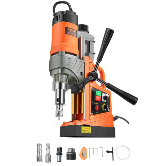 VEVOR Μαγνητικό Δράπανο 1450W Φορητό ZT-45H με Διάμετρο Διάτρησης 1.6 ίντσες CLZTJ2J40MMMO8WSCV2