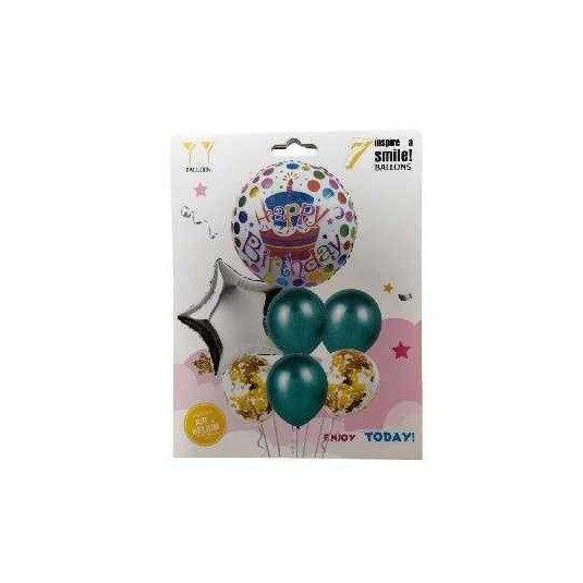 Σετ μπαλόνια party - 7pcs - 024100