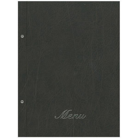 Next μενού εστιατορίου old leather καφέ σκουρό 24x32εκ. με 10 ζελατίνες και βίδες. Δυνατότητα εκτύπωσης