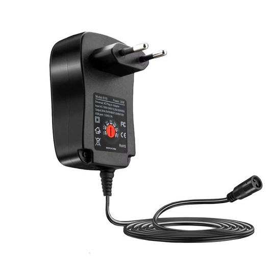 Τροφοδοτικό Γενικής Χρήσης 30W με 6 Βύσματα Izoxis 24262