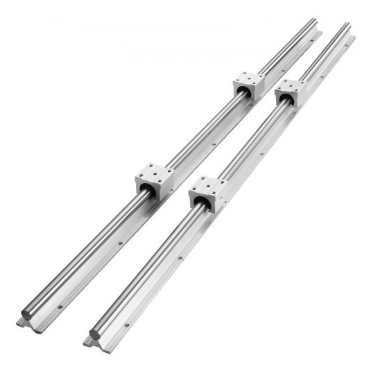 VEVOR  Σετ Οδηγών SBR16 800mm, 2 Οδηγοί & 4 Συστοιχίες SBR16UU για CNC Router ZXDGSBR16MM80OUIWV0