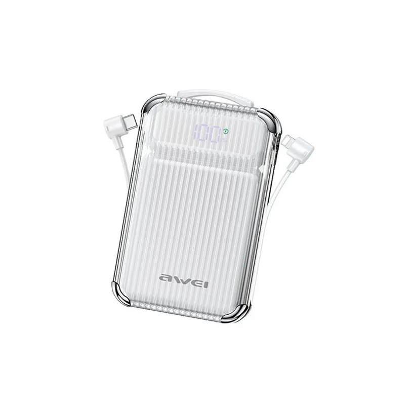 Powerbank - P89K - 10.000mah - AWEI - 007672 - White