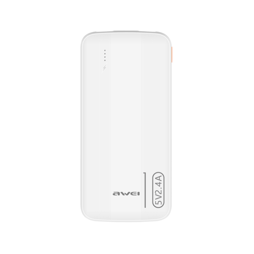 Powerbank - P20K - 10.000mah - AWEI - 009751 - White