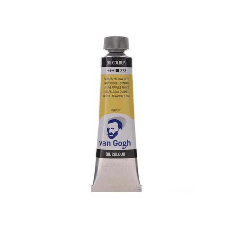 Talens van gogh χρώμα λαδιού 223 naples yellow deep 20ml - 3 ΤΕΜ