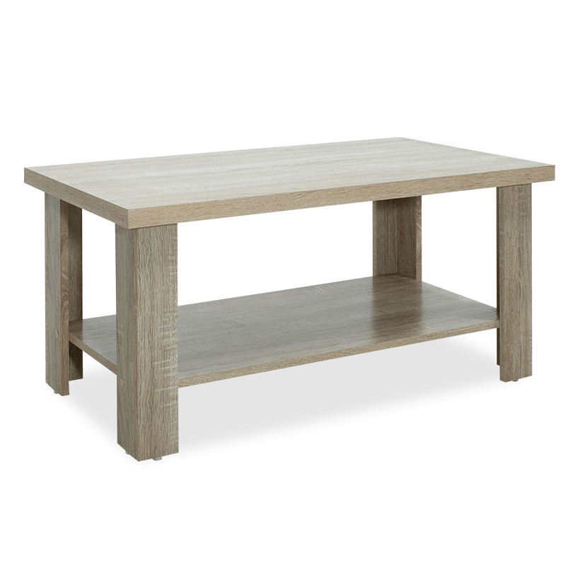 Τραπέζι σαλονιού RIANO  χρώμα sonoma 89,5x49,5x42,5εκ