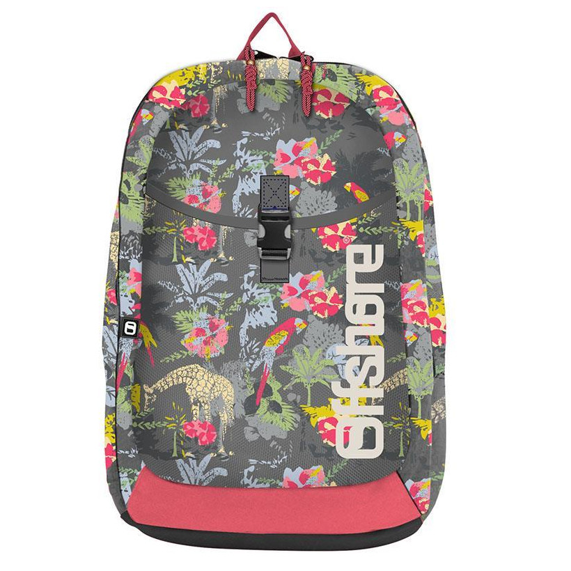 Bagtrotter τσάντα πλάτης λουλούδια 49x33x12εκ.