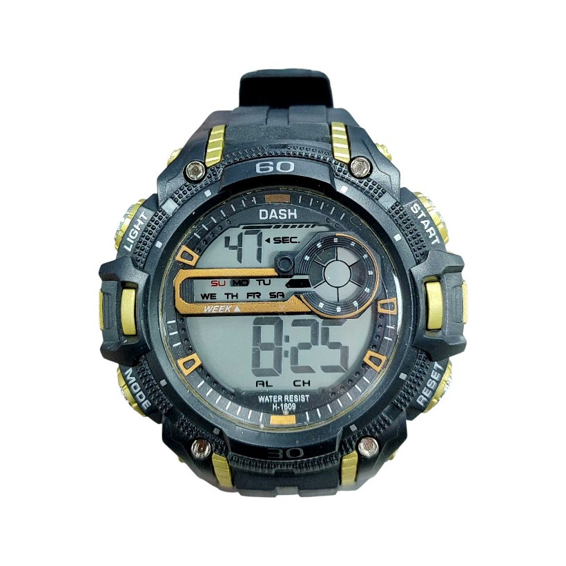Ψηφιακό ρολόι χειρός - H1609 - Dash - 115169 - Black/Gold