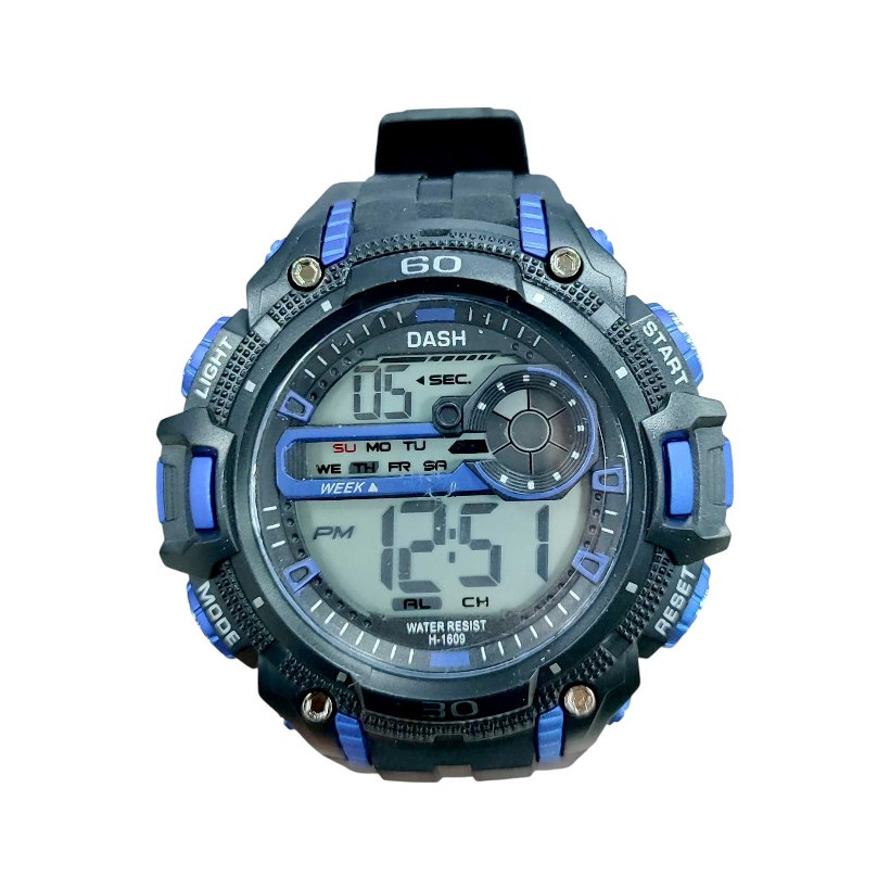 Ψηφιακό ρολόι χειρός - H1609 - Dash - 115169 - Black/Blue