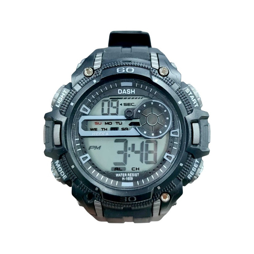 Ψηφιακό ρολόι χειρός - H1609 - Dash - 115169 - Black/Grey