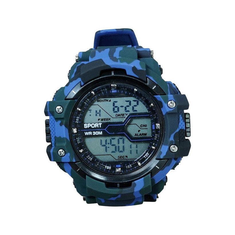 Ψηφιακό ρολόι χειρός - D8338 - Dash - 115172 - Army Blue
