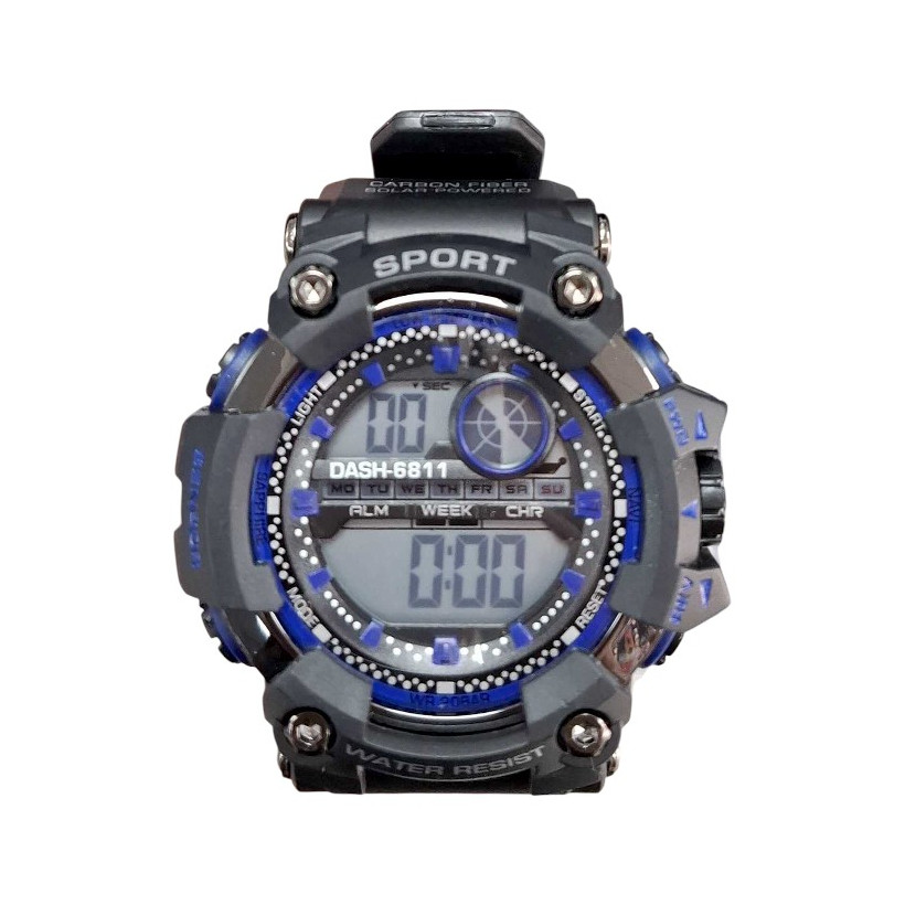 Ψηφιακό ρολόι χειρός - D6881 - Dash - 115178 - Black/Blue