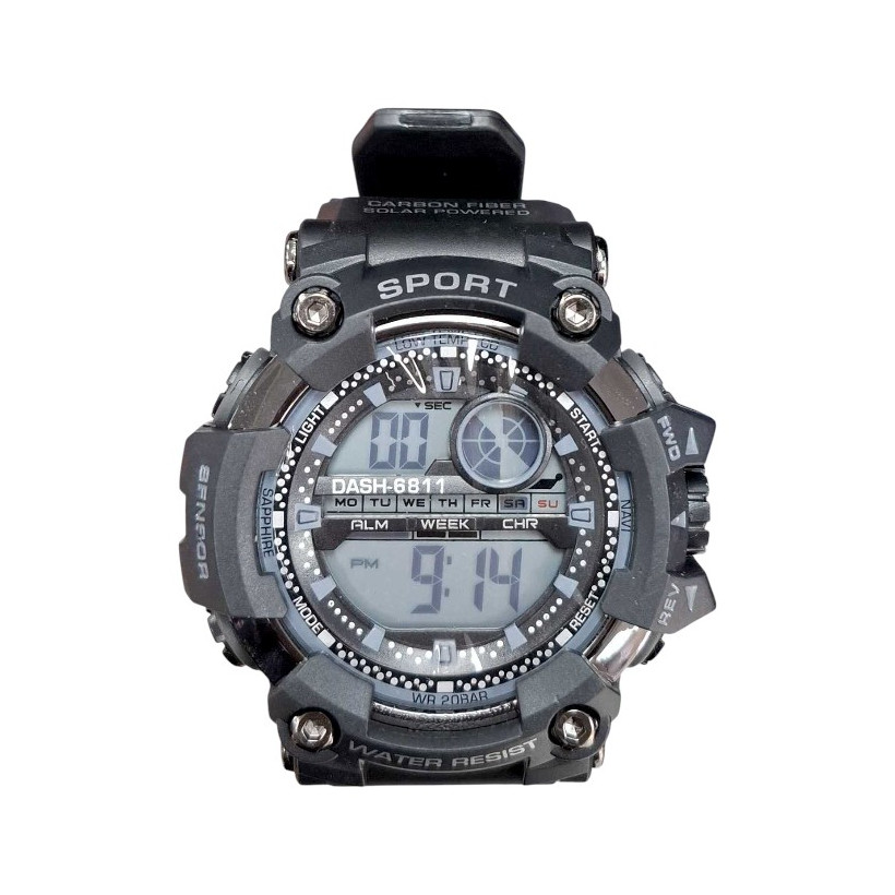 Ψηφιακό ρολόι χειρός - D6881 - Dash - 115178 - Black/Grey