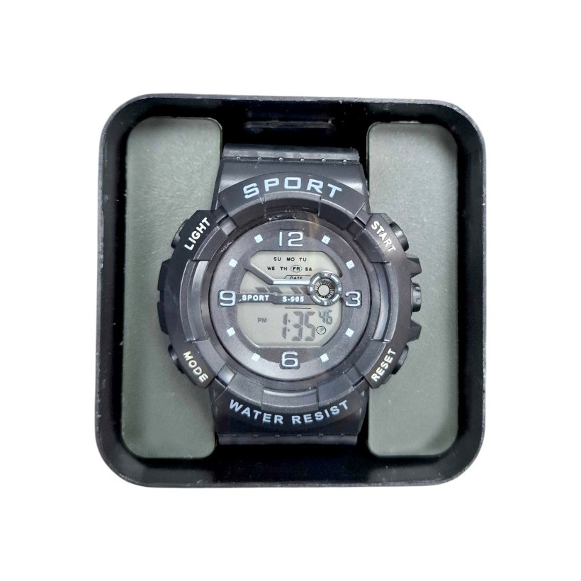 Ψηφιακό ρολόι χειρός - 6859 - 115185 - Black/Black