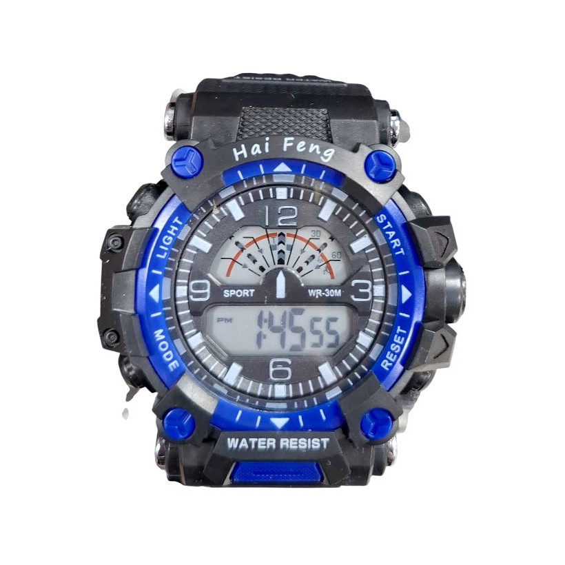 Ψηφιακό ρολόι χειρός - SH9918 - 115186 - Black/Dark Blue