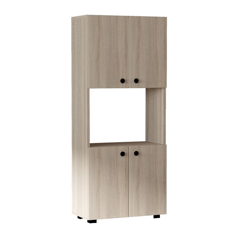 Στήλη Guzel  σε sonoma απόχρωση 60x31.4x140εκ