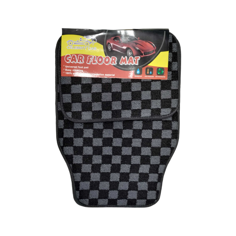 Πατάκια αυτοκινήτου - 4pcs - GZ01 - 122384 - Grey