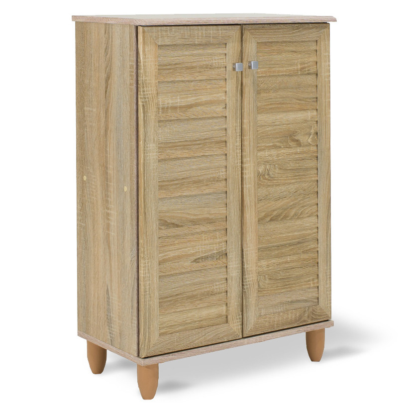Παπουτσοθήκη-ντουλάπι SANTO  10 ζεύγων χρώμα sonoma 60x34,5x91,5εκ