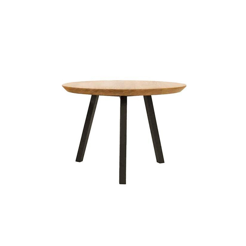 Τραπέζι σαλονιού Nextdeco στρόγγυλο MDF 25mm. Ø60xY43εκ.