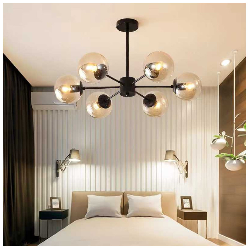 Φωτιστικό οροφής LED - 50148-6 - Black - 431392