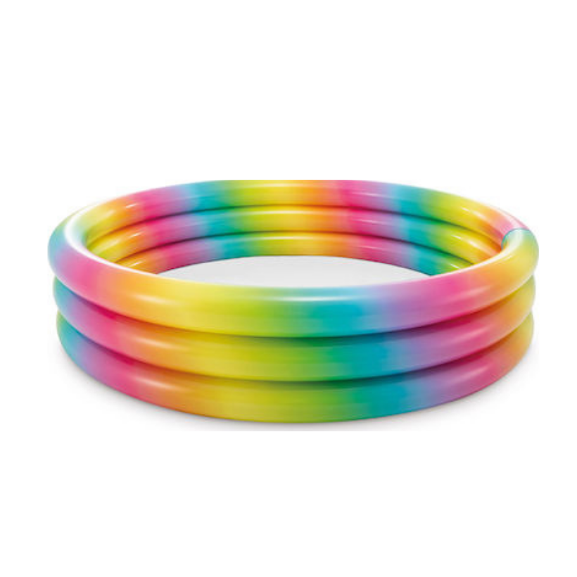 Παιδική φουσκωτή πισίνα Rainbow - 110*30cm - 150922