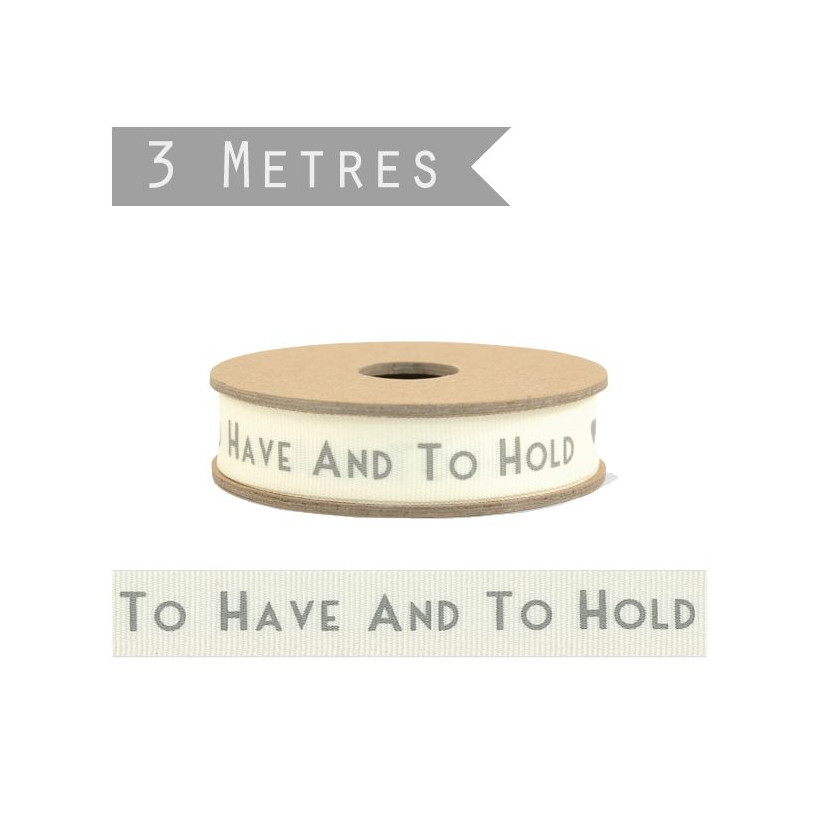 Κορδέλα 3μ. - To have and to hold