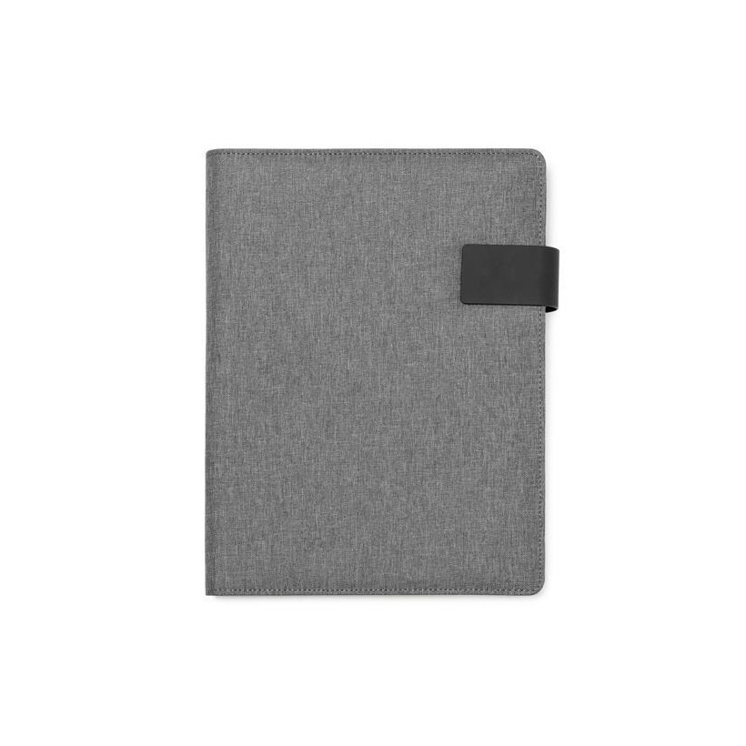 Portfolio Α4 Υ31x24,5εκ. γκρι με μαγνητικό κούμπωμα