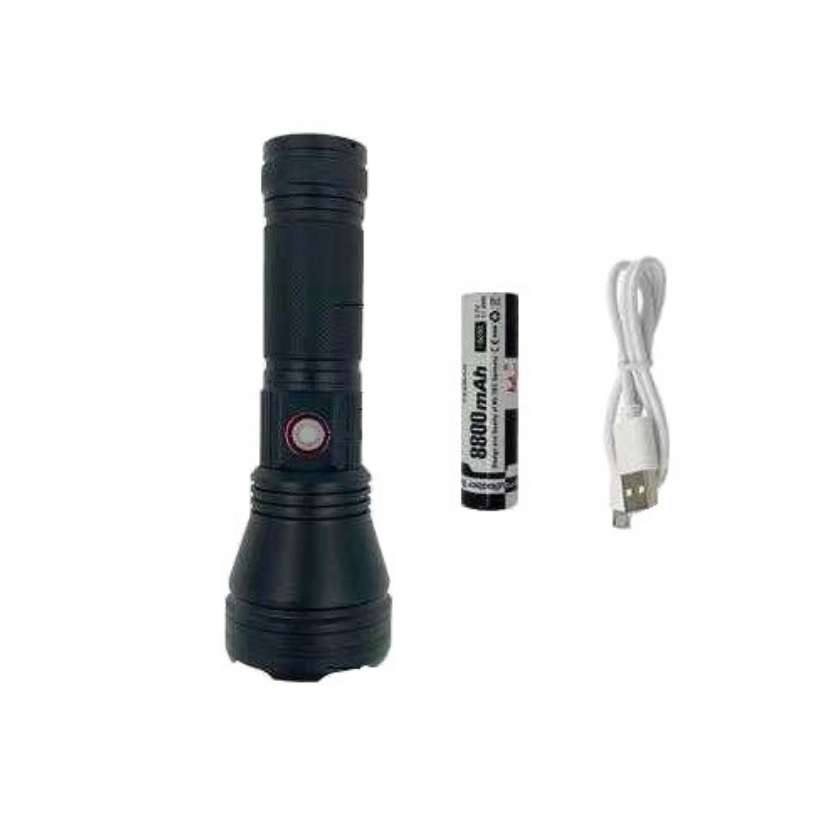 Επαναφορτιζόμενος φακός LED - 6508-P70 - 179159