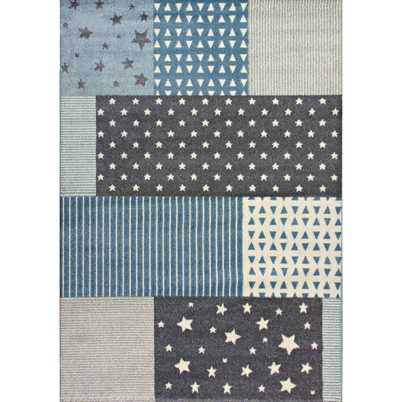 Παιδικό Χαλί 180 BLUE Μπλε 160 x 230 εκ. MADI