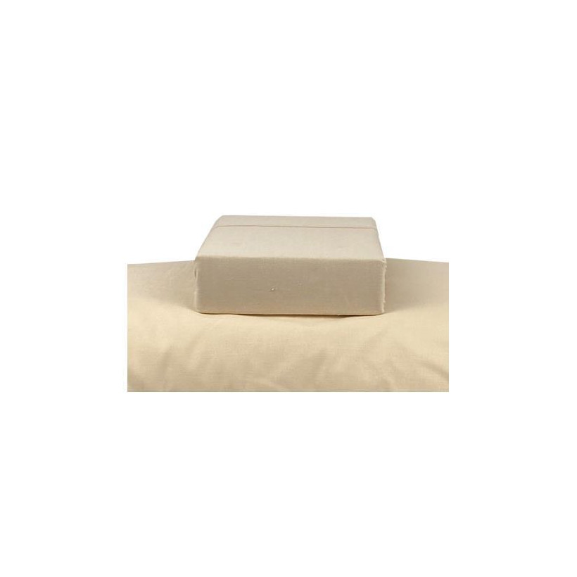 Σεντόνι με λάστιχο μονό Πεννιέ Beige από 100% βαμβάκι 100x200εκ.+40εκ.