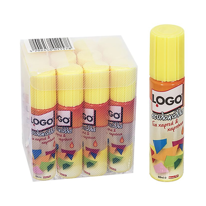 Στυλόκολλα Logo 50ml Logo 65ΑΓ63 - 12 ΤΕΜ 19-181