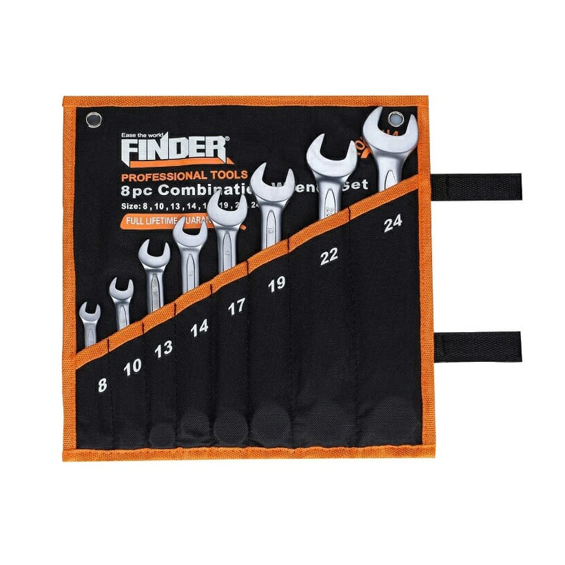 Σετ κλειδιά γερμανοπολύγωνα - 8pcs - Finder - 192111