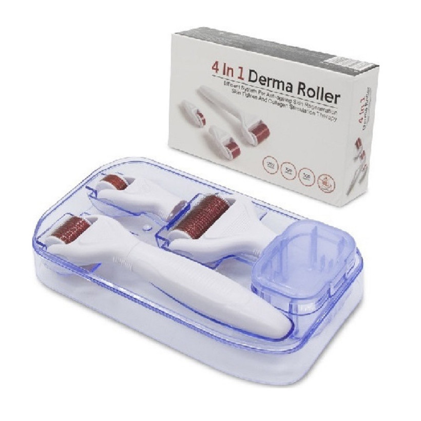 Σετ μεσοθεραπείας προσώπου - 4 σε 1 - Meso Roller - MR-668 - 764871