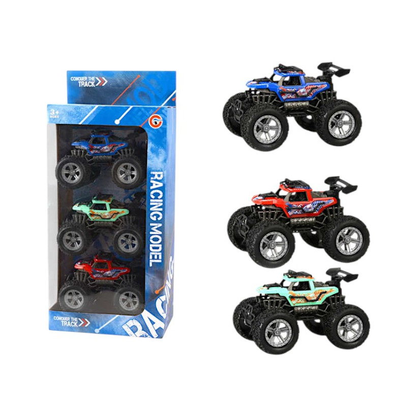 Σετ αυτοκίνητα Τζιπ Off Road - 9619-10 - 232873