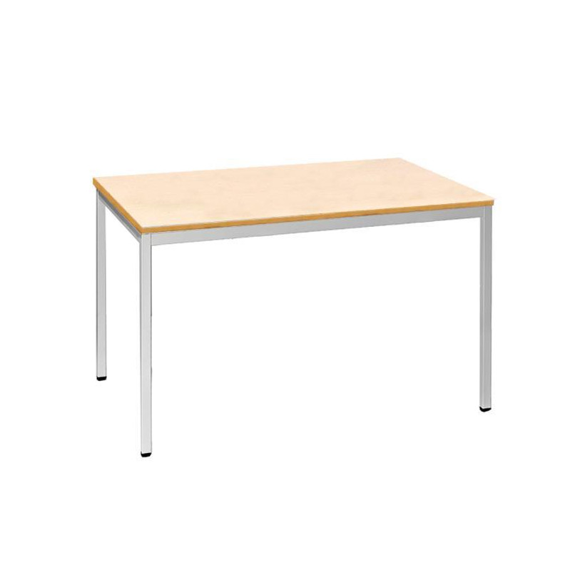 Τραπέζι γραφείο μεταλλικό Nextdeco γκρι Υ75x120x80εκ.