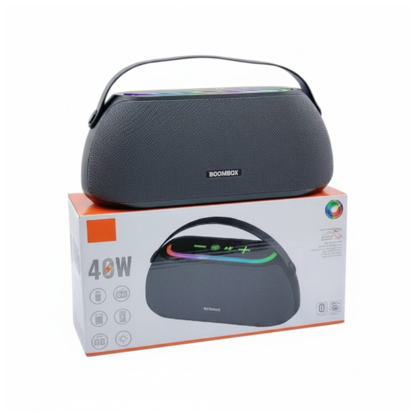 Ασύρματο ηχείο Bluetooth - Boombox - AC713 - 237139 - Black