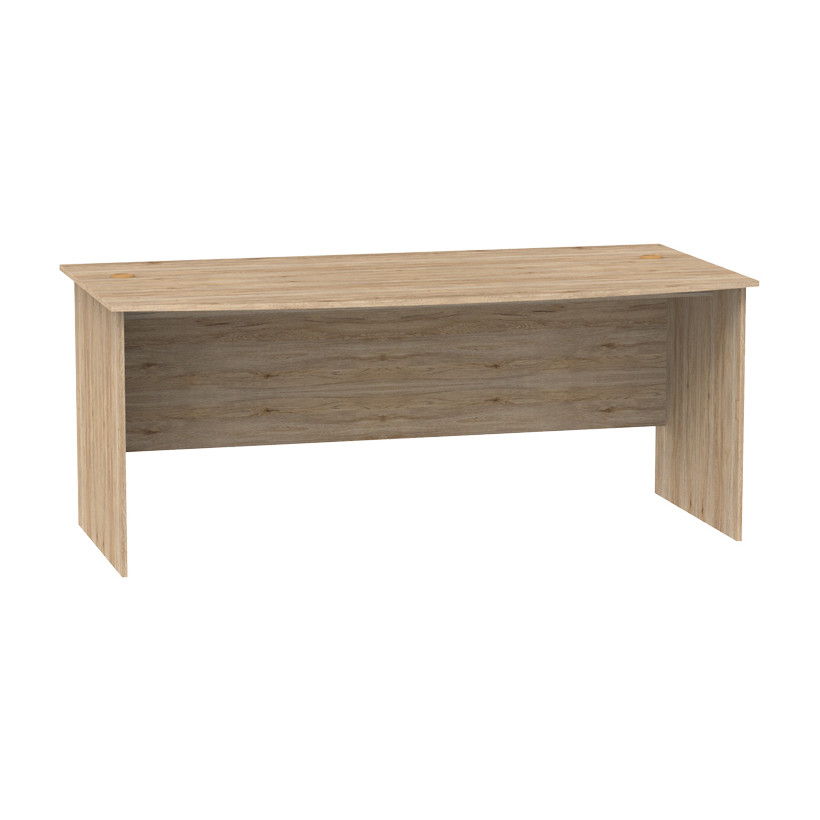 Γραφείο εργασίας Anze  φυσικό μελαμίνης 180x93.5x75εκ