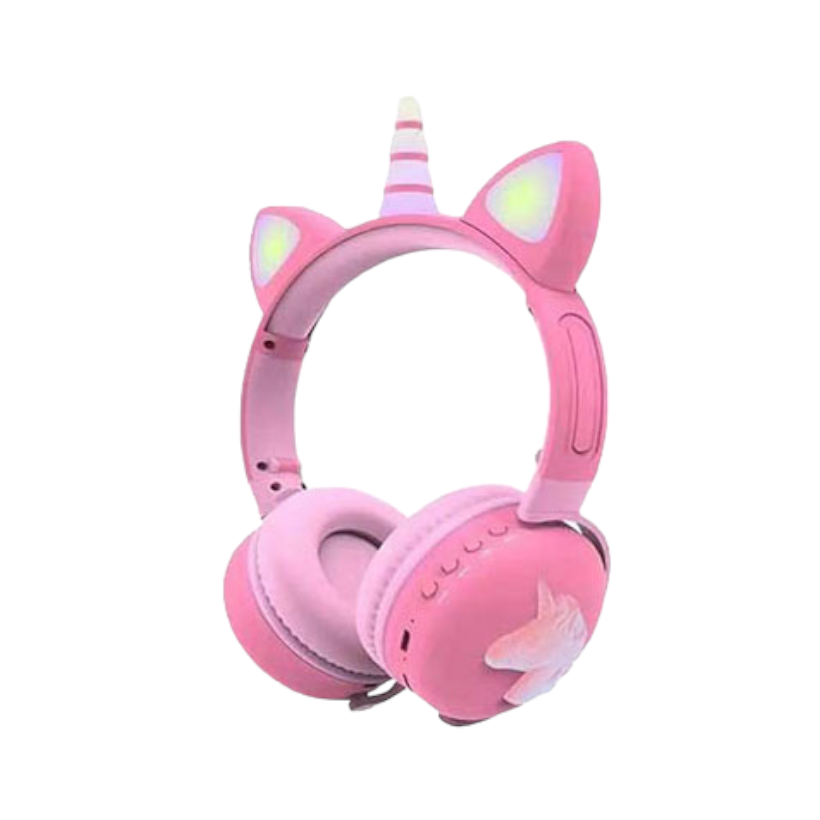 Ασύρματα ακουστικά - Unicorn Headphones - ME17 - 258606 - Pink