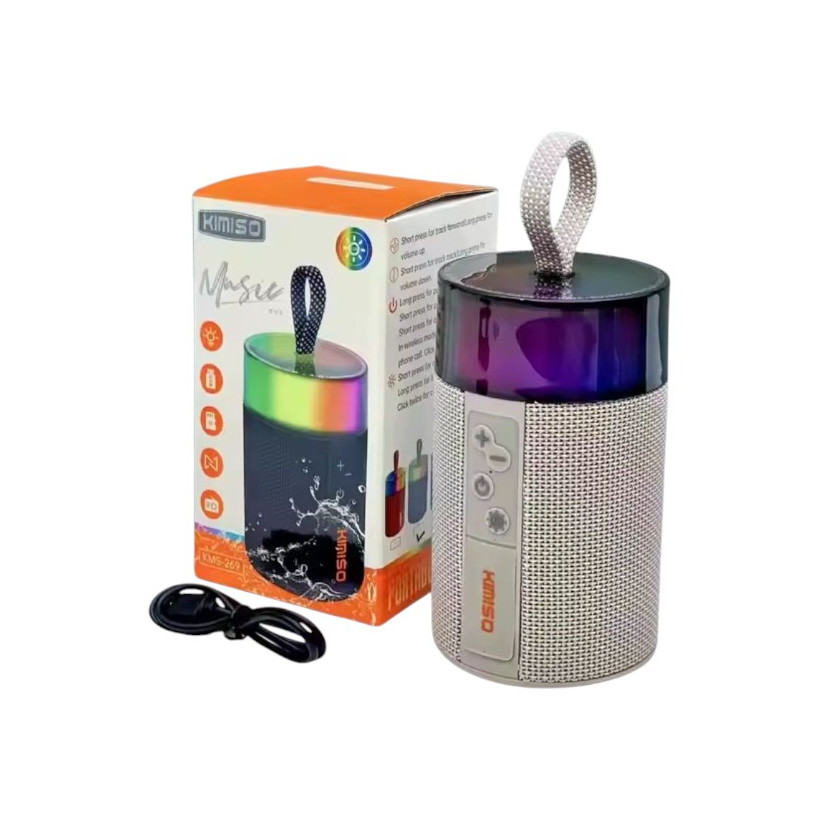 Ασύρματο ηχείο Bluetooth - KMS-269 - 260820 - Grey