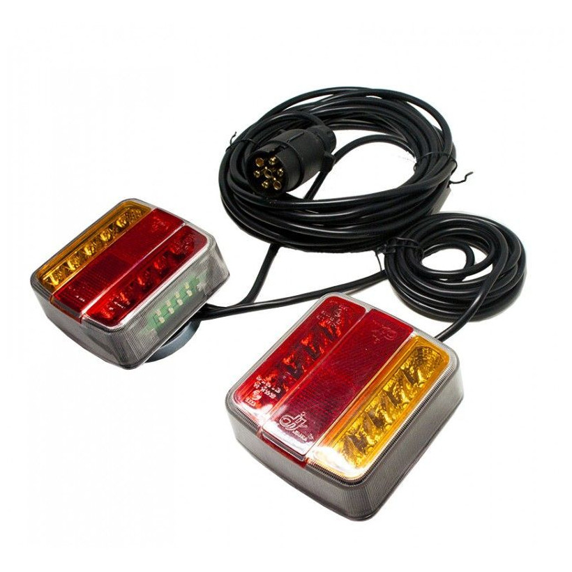 Eνσύρματα μαγνητικά φανάρια τρέιλερ - 12-24V - D2102407A/C36H - 567449