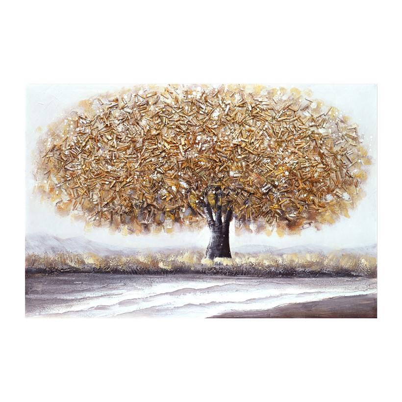 Πίνακας σε καμβά Forestree 3D Inart 90x3x60εκ