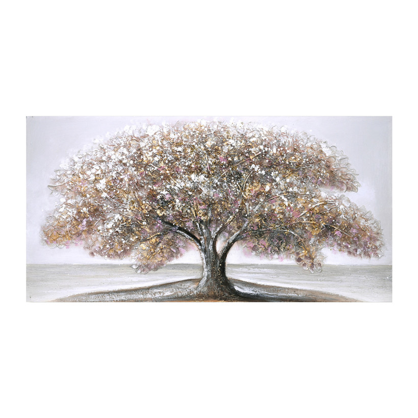 Πίνακας σε καμβά Forestree II 3D Inart 120x3x60εκ