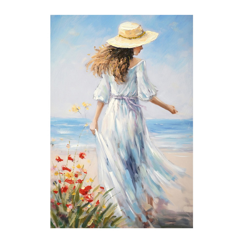 Πίνακας σε καμβά Avra Ι Inart 60x3x90εκ