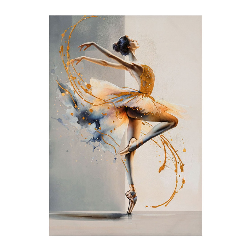 Πίνακας σε καμβά Dancito 3D Inart 70x2.5x100εκ